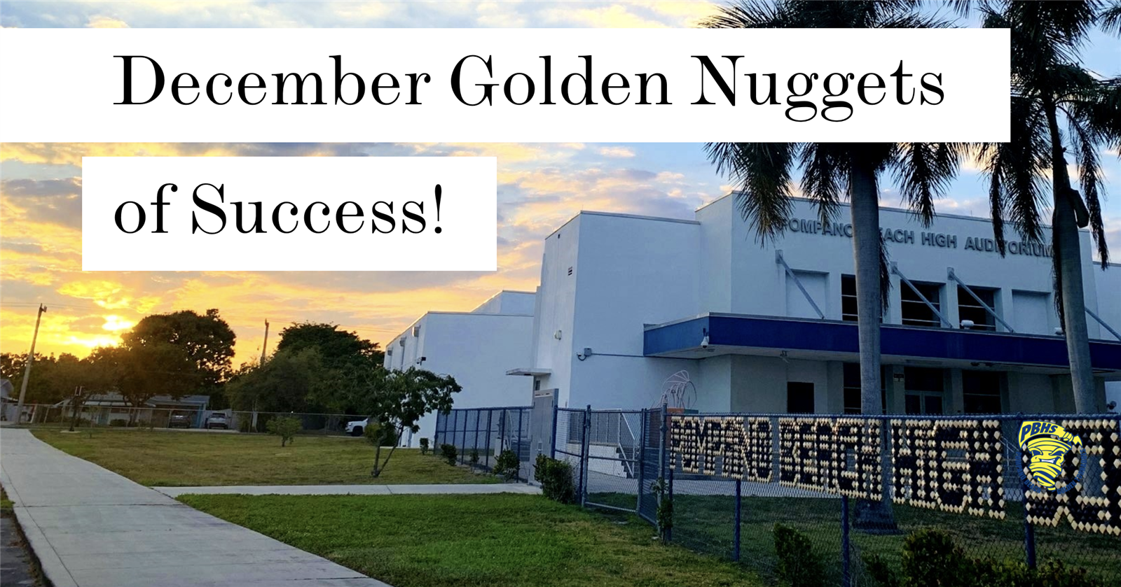 December Golden Nuggets of Success